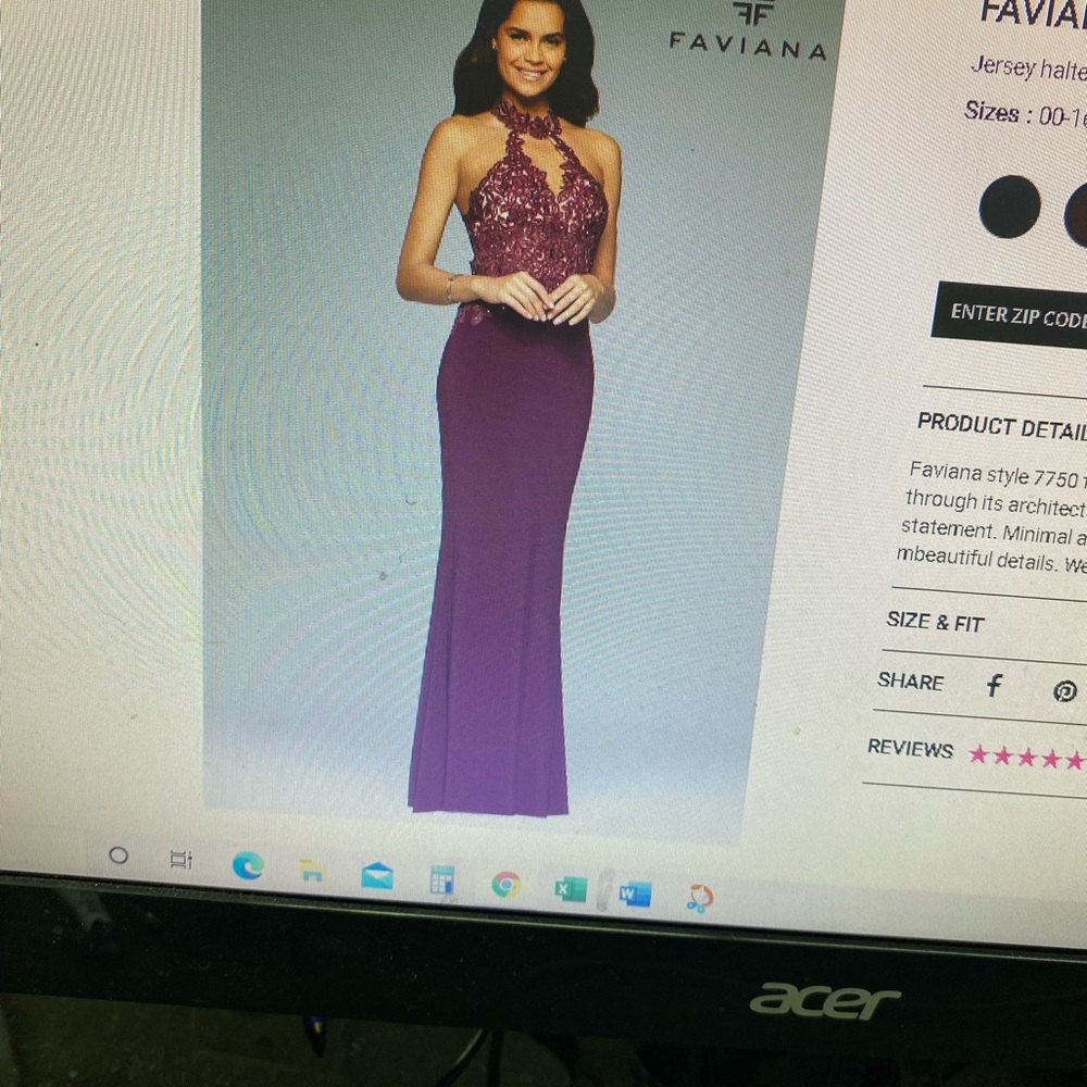 Fabian a gown beautiful